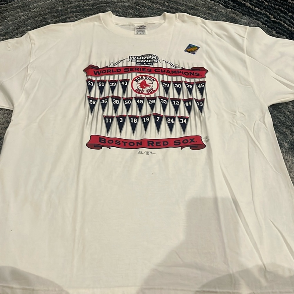Boston Red Sox 2004 World Series Champions Tshirt